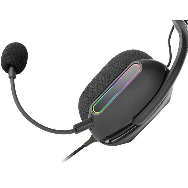 Auricular para Jogos Mars com Microfone Mars Gaming Mh-pro / Jack 3.5 / USB / Preto