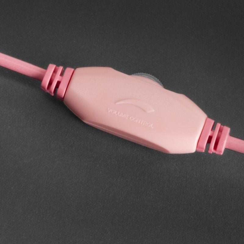 Auscultadores para Jogos com Microfone Mars Gaming MH122 / Jack 3.5 / Rosa