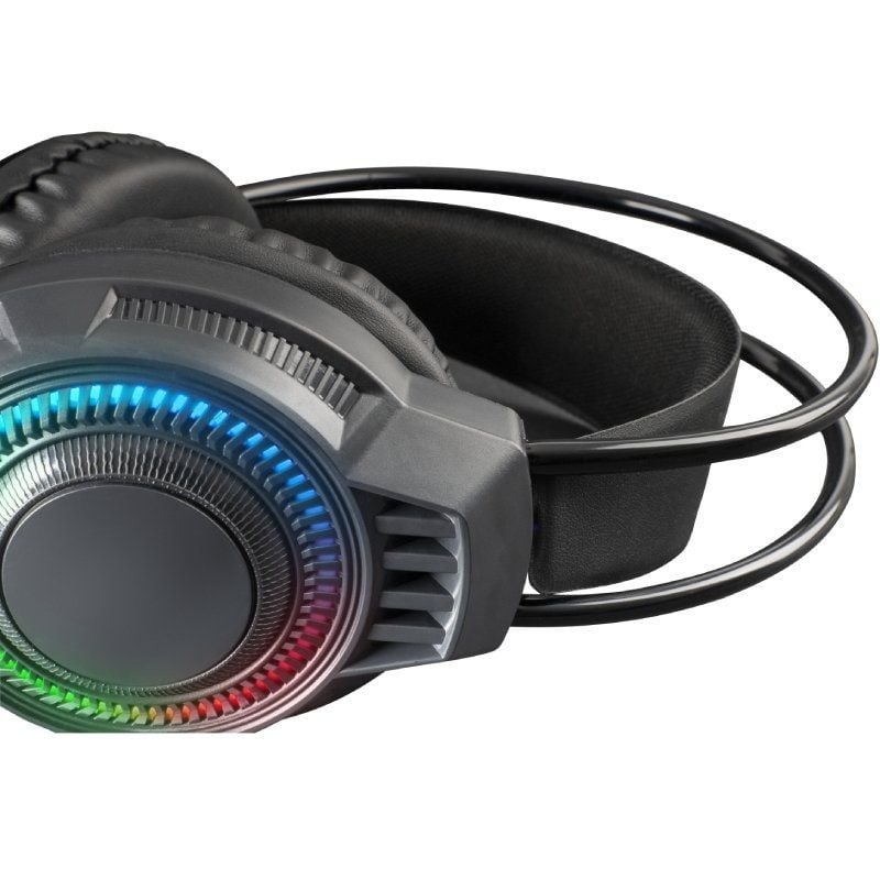 Auscultadores para Jogos com Microfone Mars Gaming MH124 / Jack 3.5 / Preto