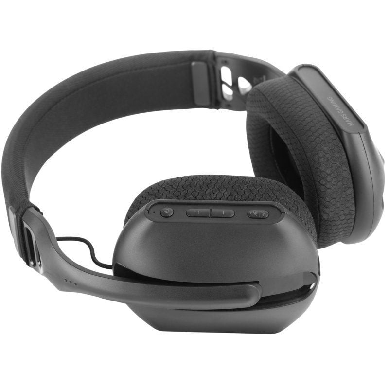 Auscultadores sem Fios para Jogos com Microfone Mars Gaming MHWPRO / Jack 3.5 / Bluetooth / Preto