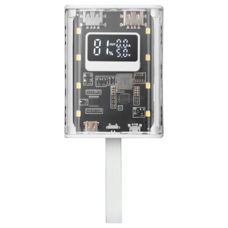 Powerbank 10000mah Mars Gaming Mpk-10k / 22.5w / Branco