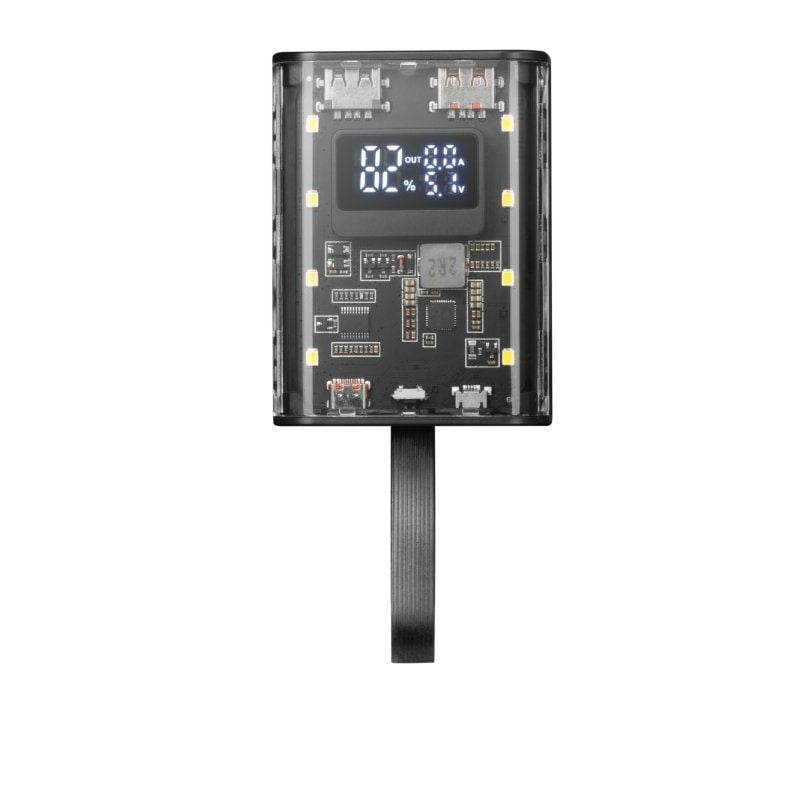 Powerbank 10000mah Mars Gaming Mpk-10k / 22.5w / Preto