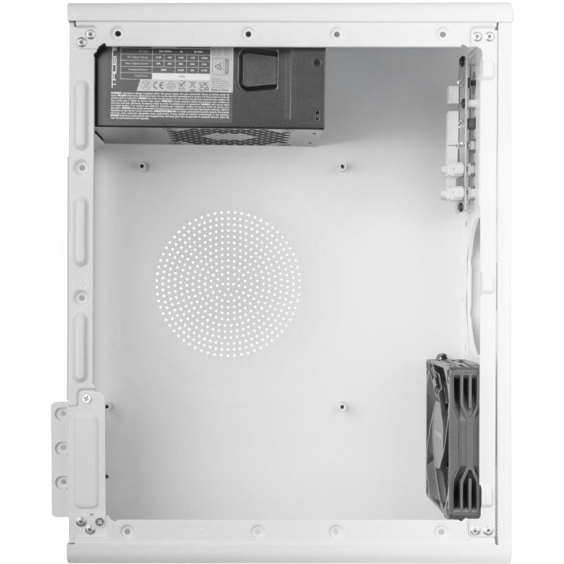 Caixa Mini Torre Tacens AEROSLIM500 com Fonte de Alimentação de 500 W / Branco