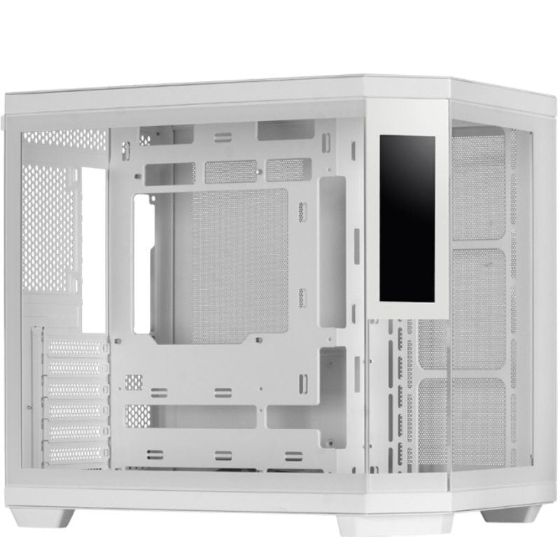 Caixa Gaming Semitower Mars Gaming Mc-3tcorelcd / Branco