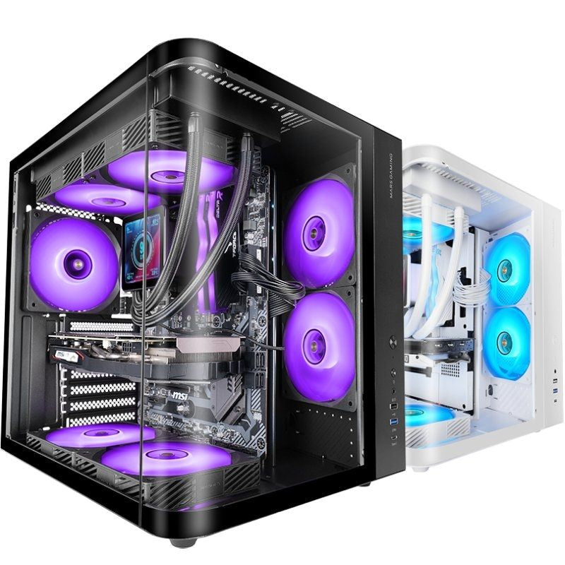 Caixa para Jogos Semitorre Mars Gaming Mc-curv