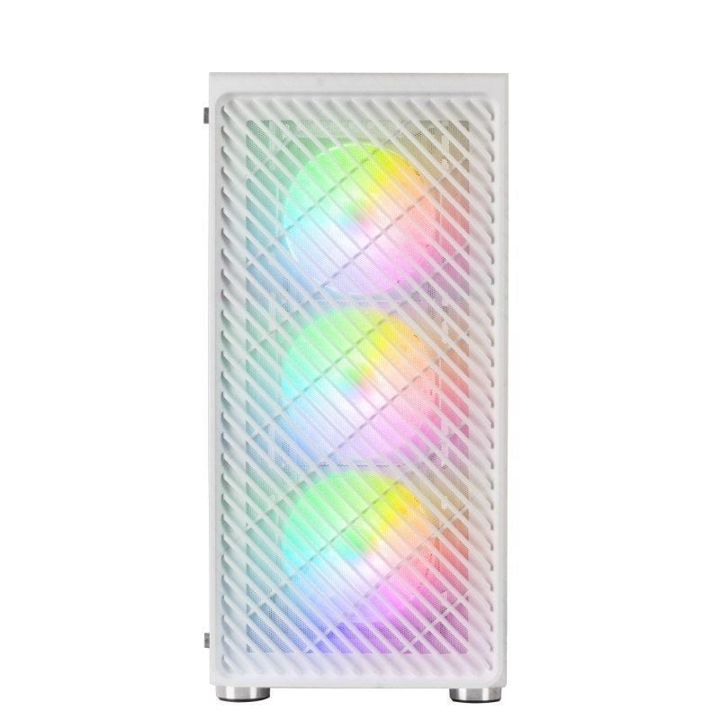 Caixa Gaming Semitower Mars Gaming Mc-f / Branco