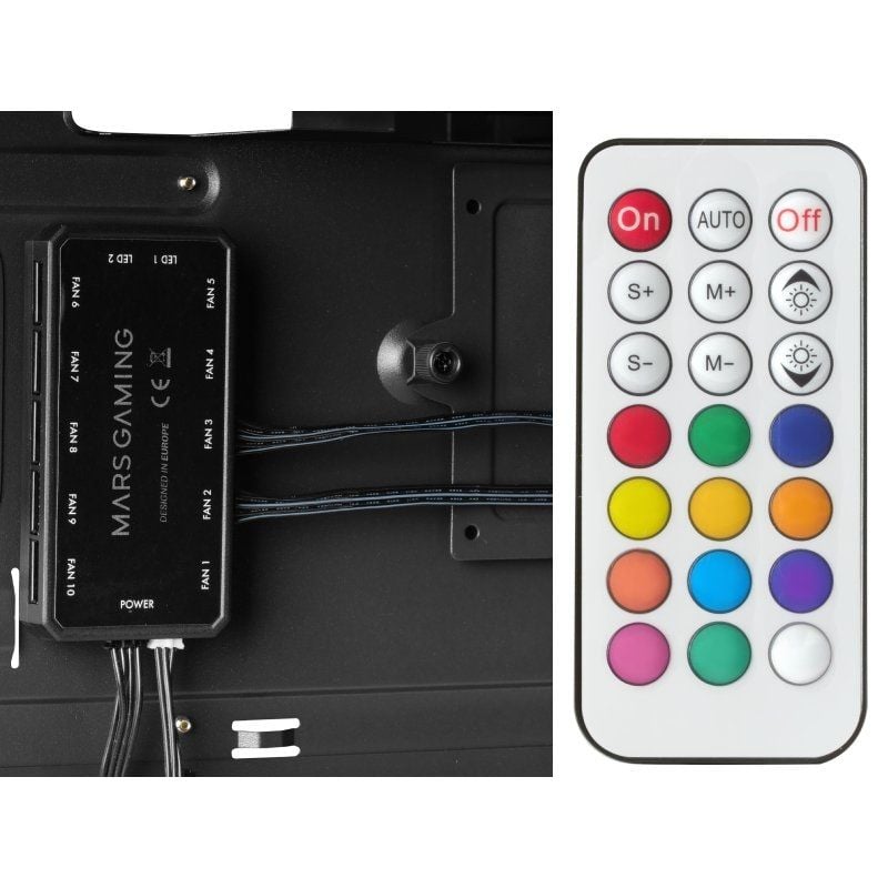 Caixa para Jogos em Torre Mars Gaming Mc-kx