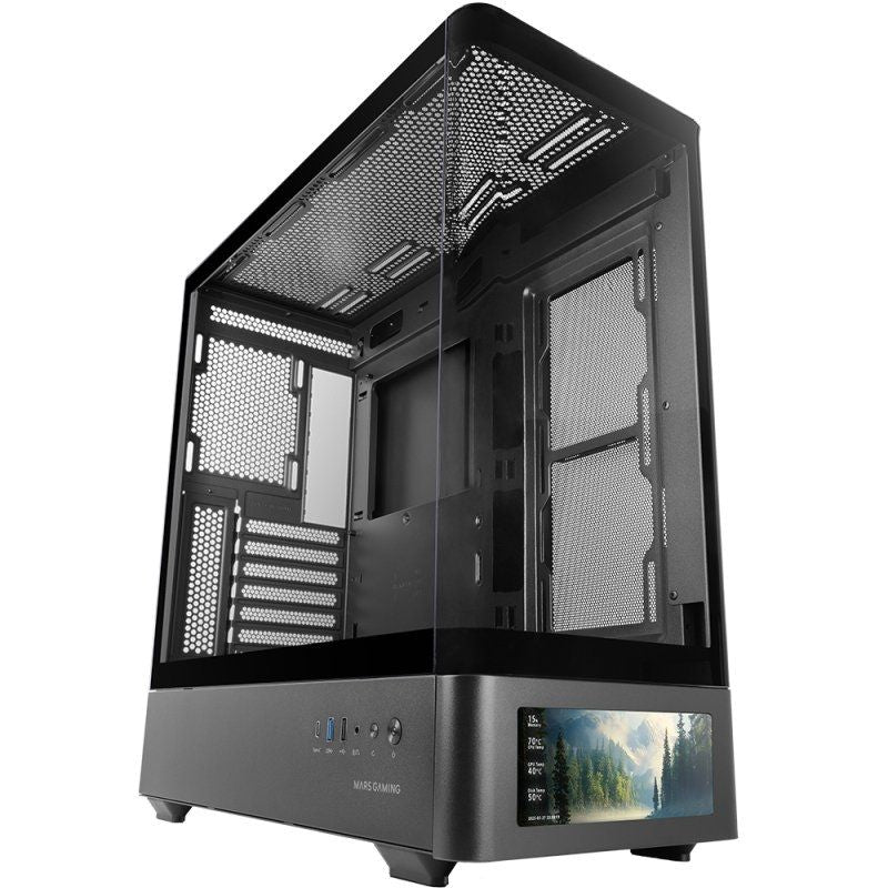 Caixa Semi-torre para Jogos Mars Gaming Mc-lcdpro