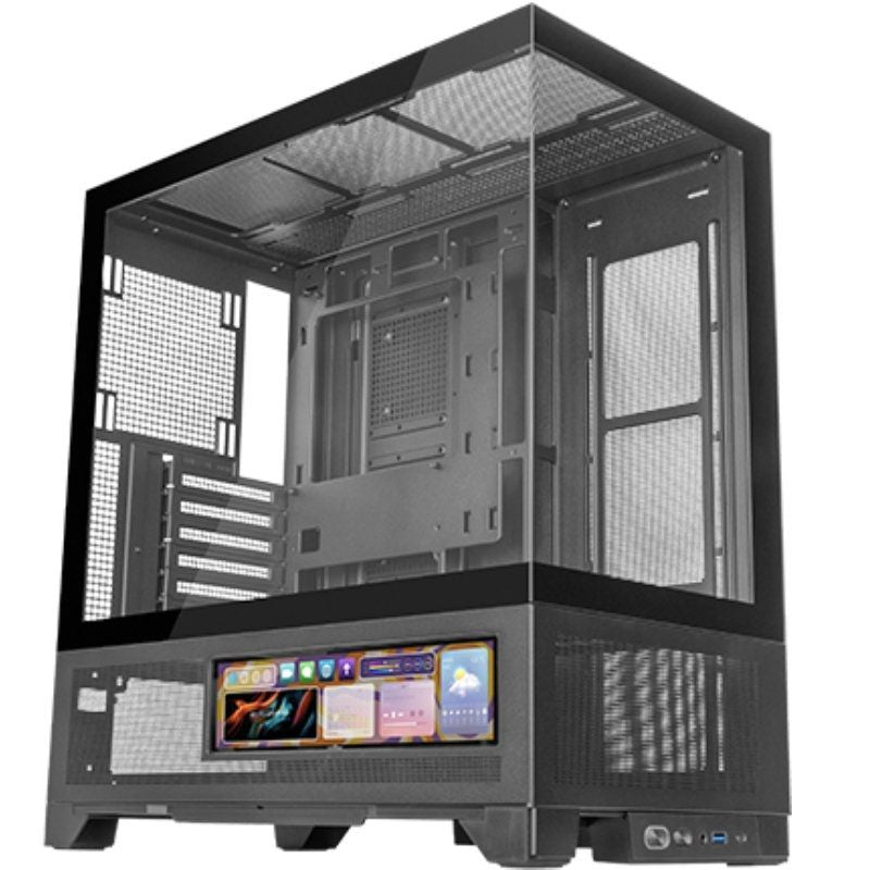 Caixa para Jogos Semitorre Mars Gaming Mc-lcdx