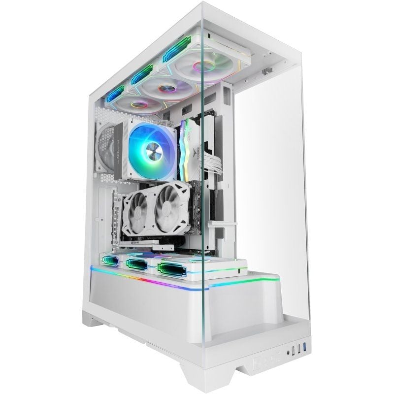 Caixa Gaming Semitower Mars Gaming Mc-prisma / Branco