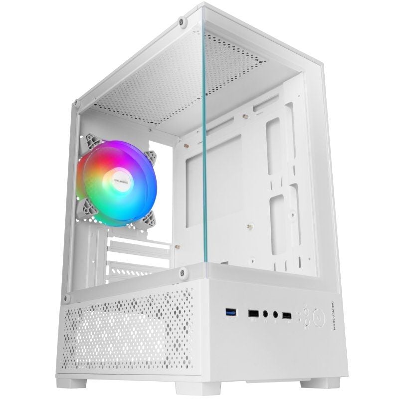 Caixa Mini Torre para Jogos Mars Gaming Mc-se2 / Branco