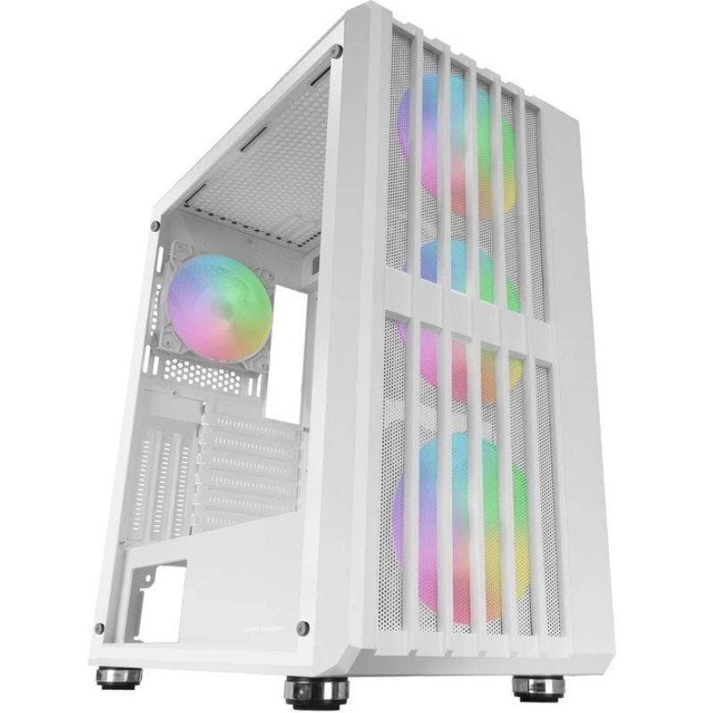 Caixa Gaming Semitower Mars Gaming Mc-vault / Branco