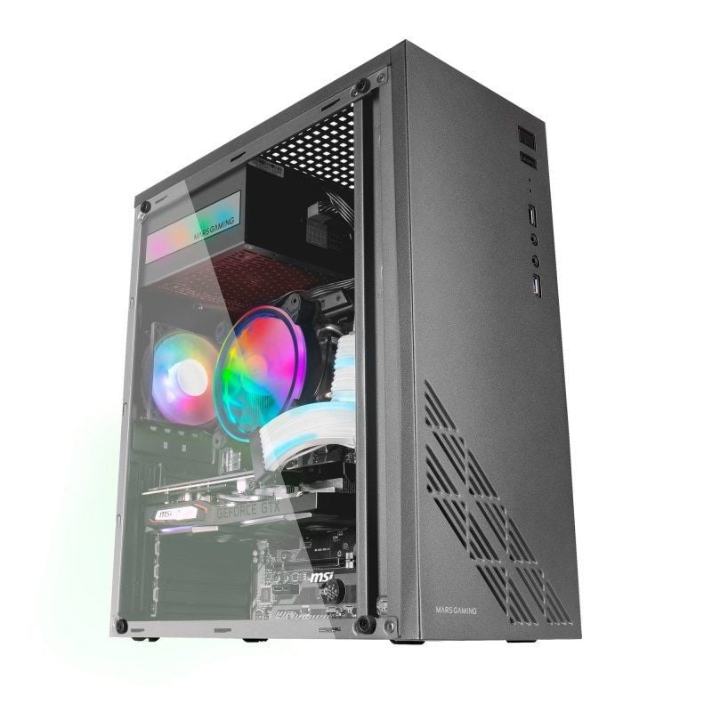 Caixa para Jogos Semitorre Mars Gaming Mars Gaming MC100
