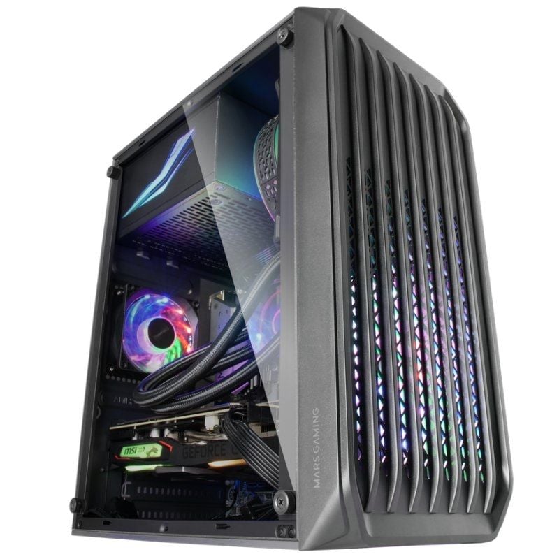 Caixa para Jogos em Mini Torre Mc-s2 da Mars Gaming