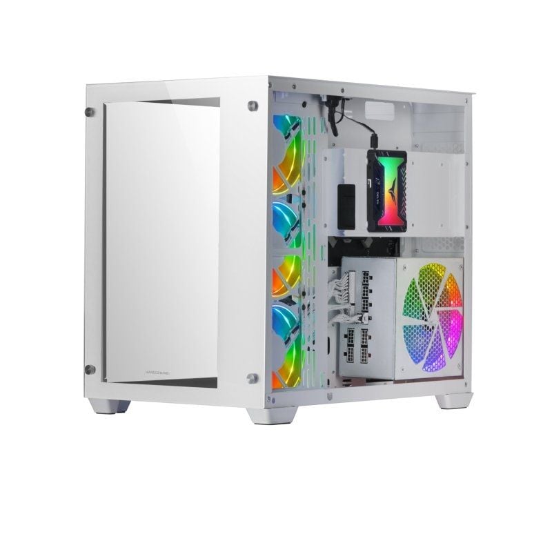 Caixa para Jogos em Torre Mars Gaming MCV3 / Branco