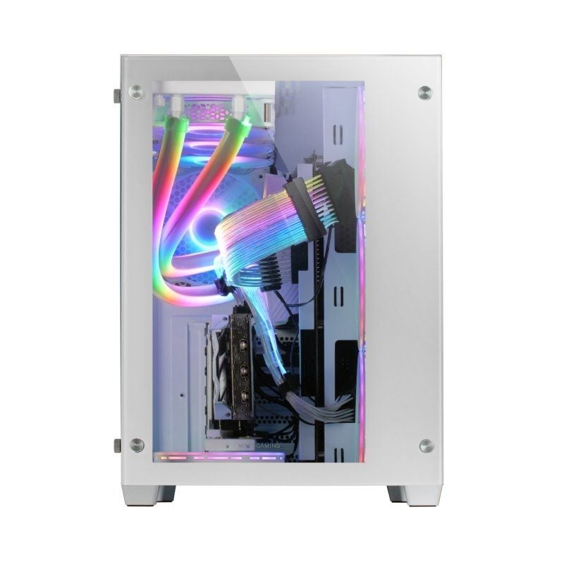 Caixa para Jogos em Torre Mars Gaming MCV3 / Branco