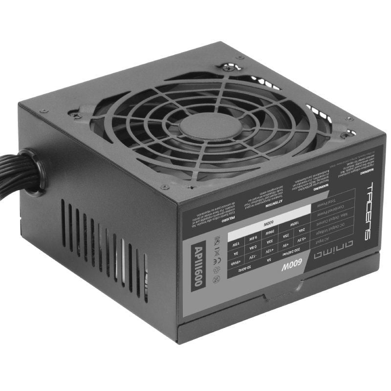 Fonte de Alimentação Anima APIII600 / 600W / Ventoinha 12cm