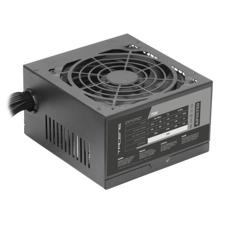 Fonte de Alimentação Anima APIII750 / 750W / Ventoinha 12cm