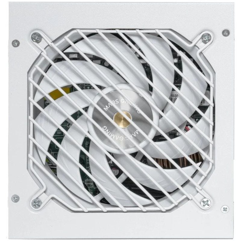 Fonte de Alimentação Mars Gaming MPB1000PSI / 1000W / Ventilador de 14cm / 80 Plus Gold / Branco