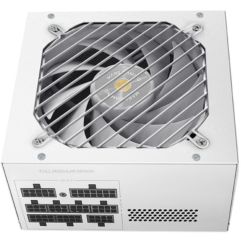 Fonte de Alimentação Mars Gaming MPB650PSI / 650 W / Ventilador de 12 Cm / 80 Plus Gold / Branca