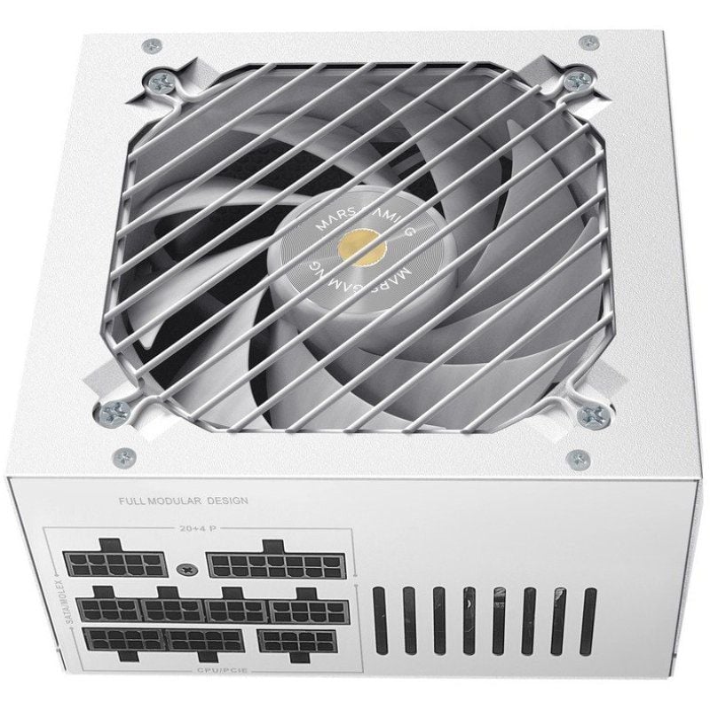 Fonte de Alimentação Mars Gaming MPB750SIM / 750W / Ventilador de 14cm / 80 Plus Bronze / Branco