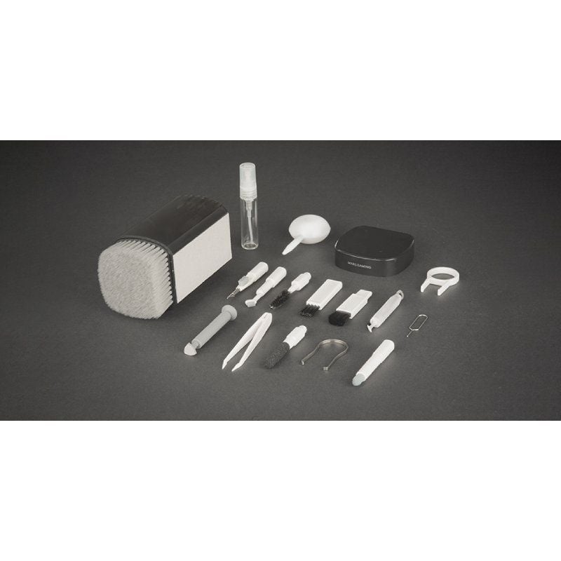Mars Gaming MAKIT / Kit de Limpeza 21 em 1 / Preto
