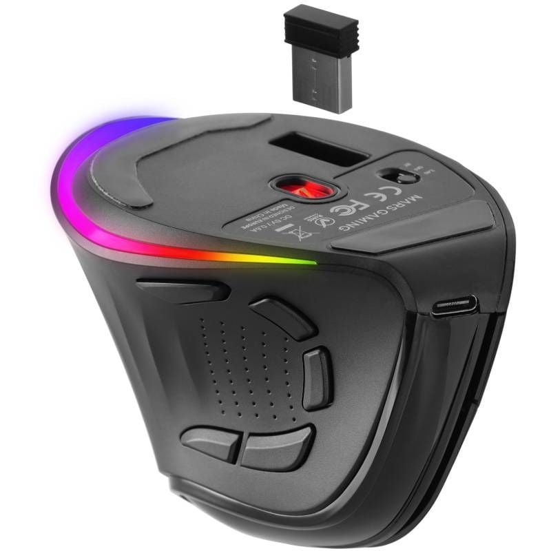 Rato Vertical para Jogos sem Fios Mars Gaming Mm-sk / Até 8400 DPI