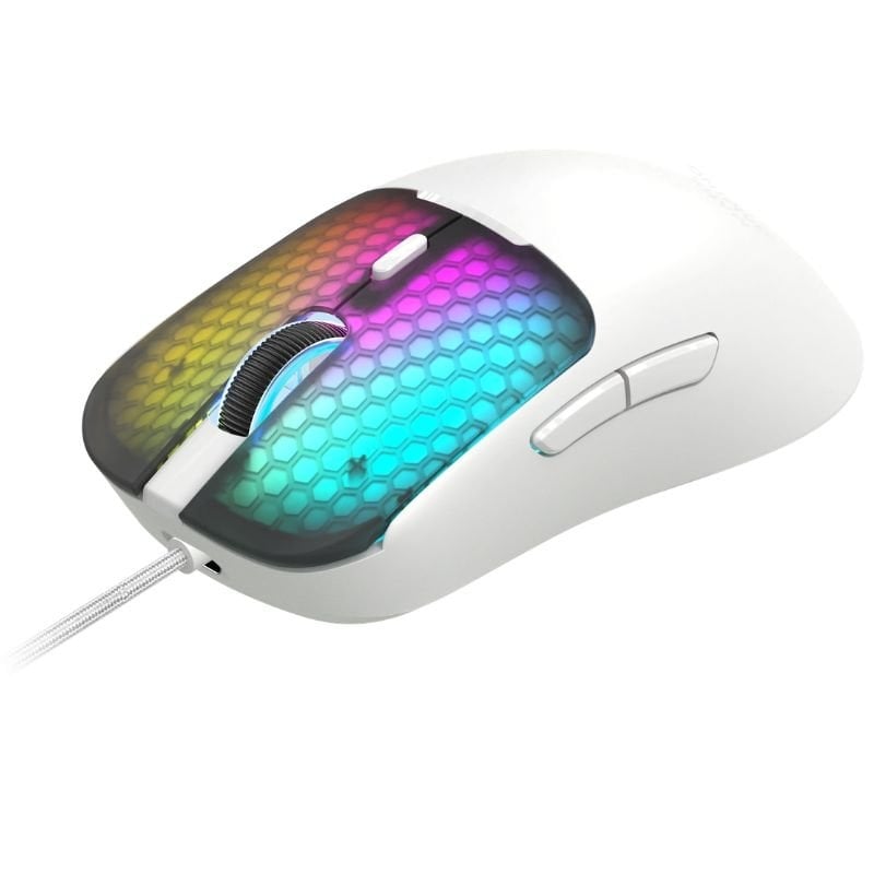 Rato de Jogos Mars Gaming Mm-viper / Até 12 800 DPI / Branco