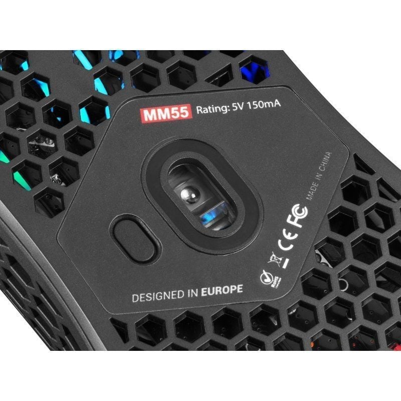 Rato para Jogos Mars Gaming MM55 / Até 12800 DPI
