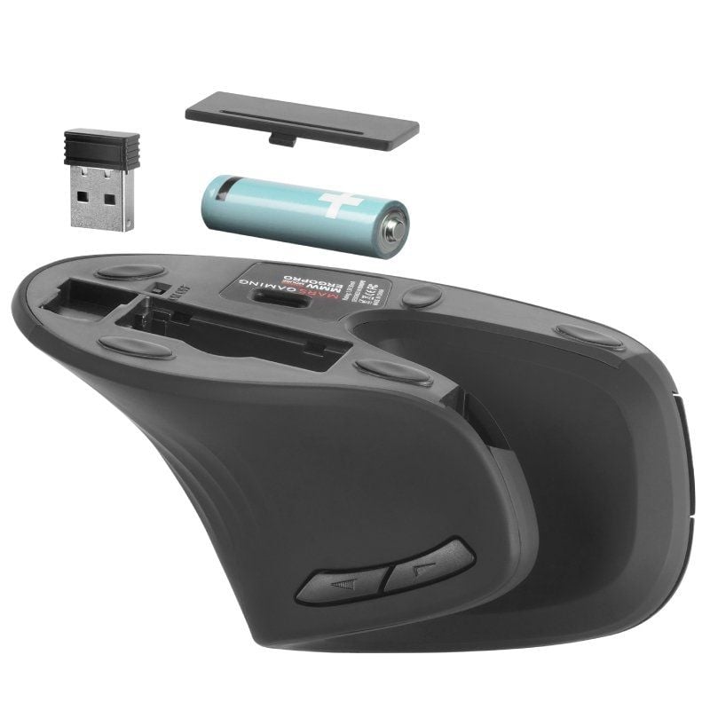 Rato Vertical sem Fios para Jogos Mars Gaming Mmw-ergopro / Até 3200 DPI