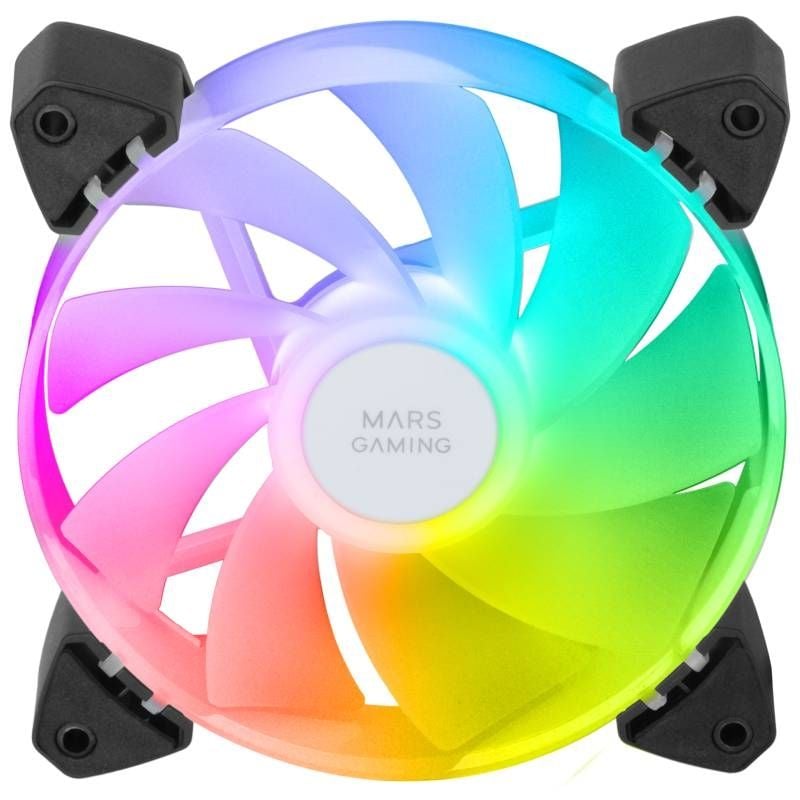Pack 3 Ventoinhas Invertidas Mars Gaming Mf-3ar / 12cm / ARGB