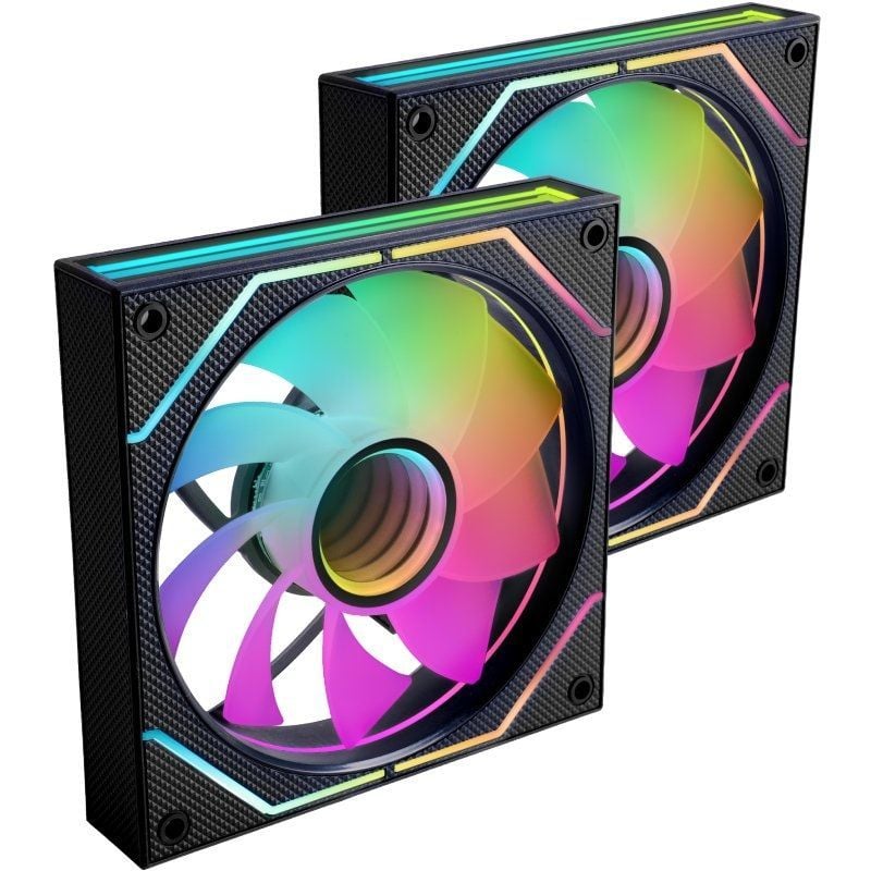 Pack 2 Ventoinhas Mars Gaming Mf-3dprox2r / 12cm / ARGB