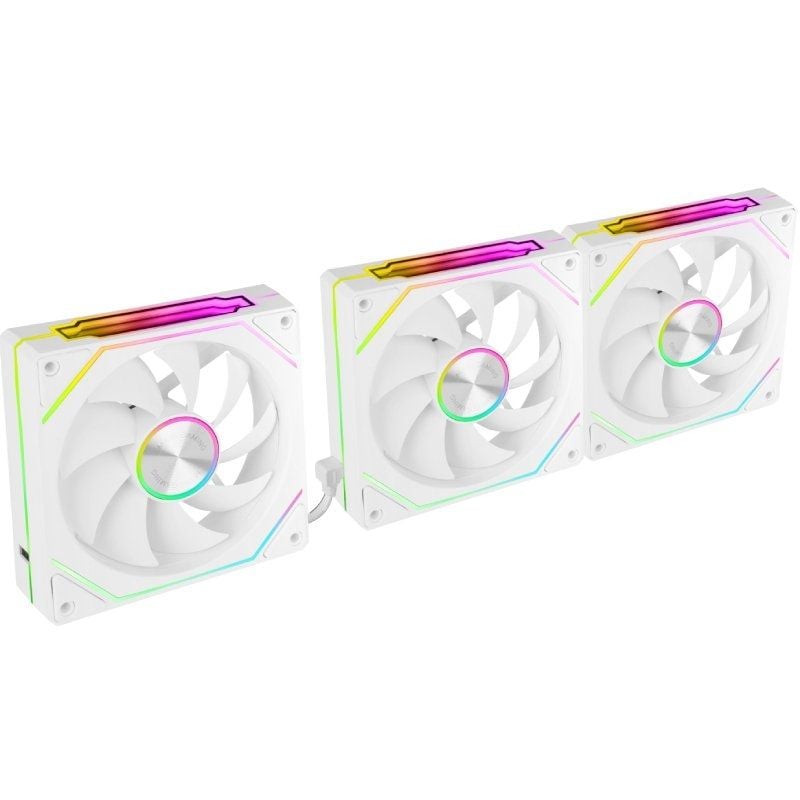 Pack 3 Ventoinhas Mars Gaming Mf-linkfinitykit2 / 12cm / ARGB / Branco