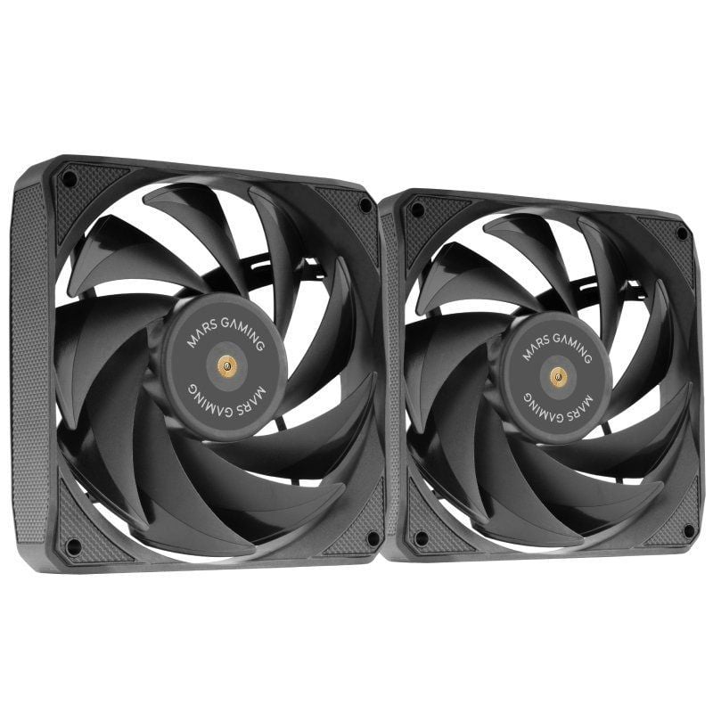Conjunto de 2 Ventoinhas Mars Gaming Mf-nclx2 / 12cm