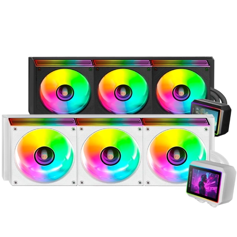 Sistema de Arrefecimento Líquido Mars Gaming Ml-visionii360 / Branco
