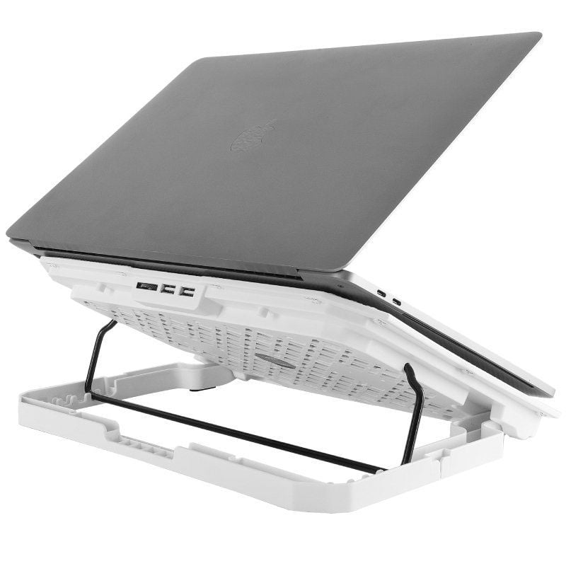 Suporte de Arrefecimento Mars Gaming MNBC23 para Computadores Portáteis Até 16" / Iluminação LED