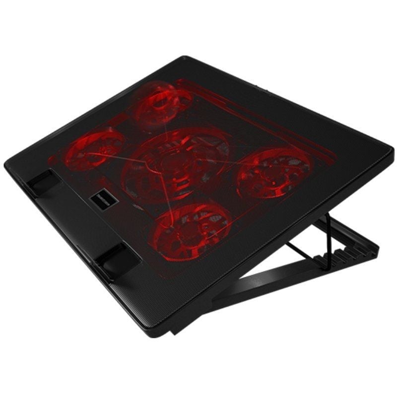 Suporte de Arrefecimento Mars Gaming MNBC2 para Computadores Portáteis Até 17,3" / Iluminação LED