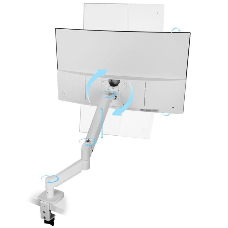 Mars Gaming Monitor Table Stand Marm-pro1 / Giratório / Inclinado / Rotativo / Até 10kg