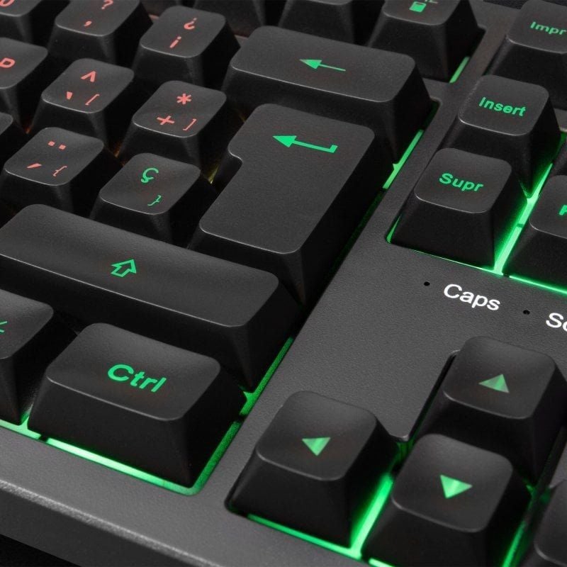 Teclado Semi-mecânico para Jogos Mars Gaming MK023