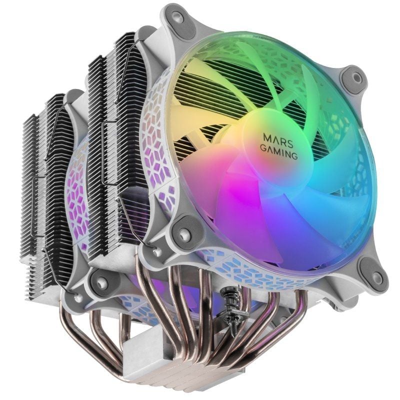 Ventilador do Dissipador de Calor Mars Gaming Mcpu-xtw / 12cm / Branco