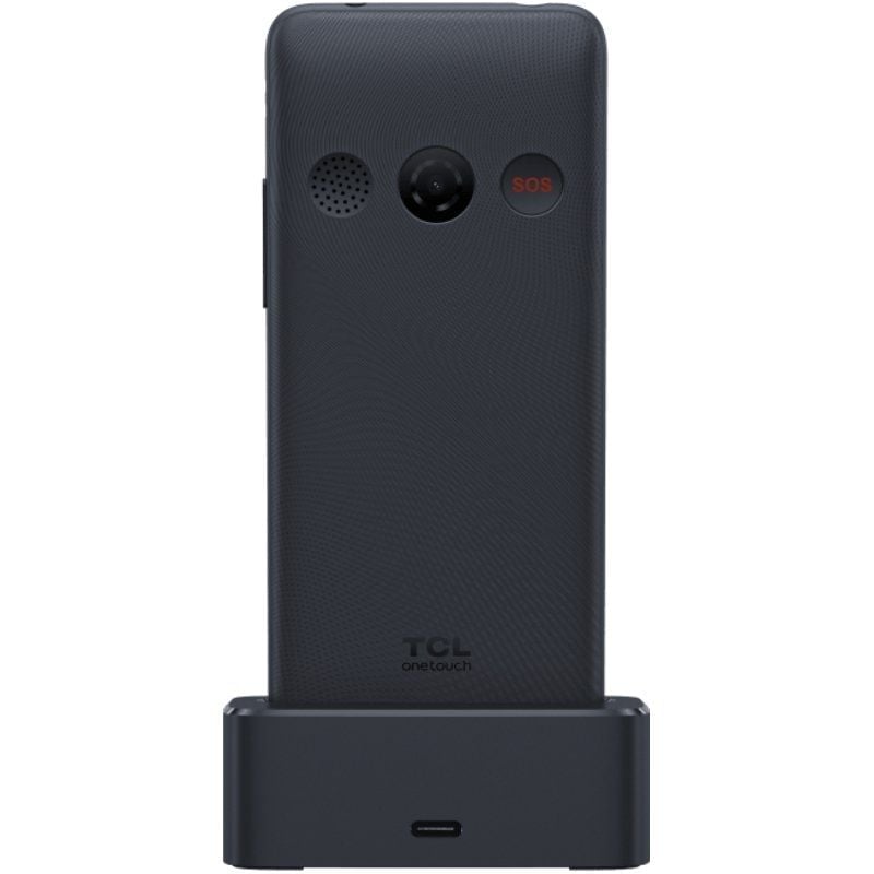 TCL One Touch 4042S Telemóvel para Idosos / 4G / Cinzento Escuro