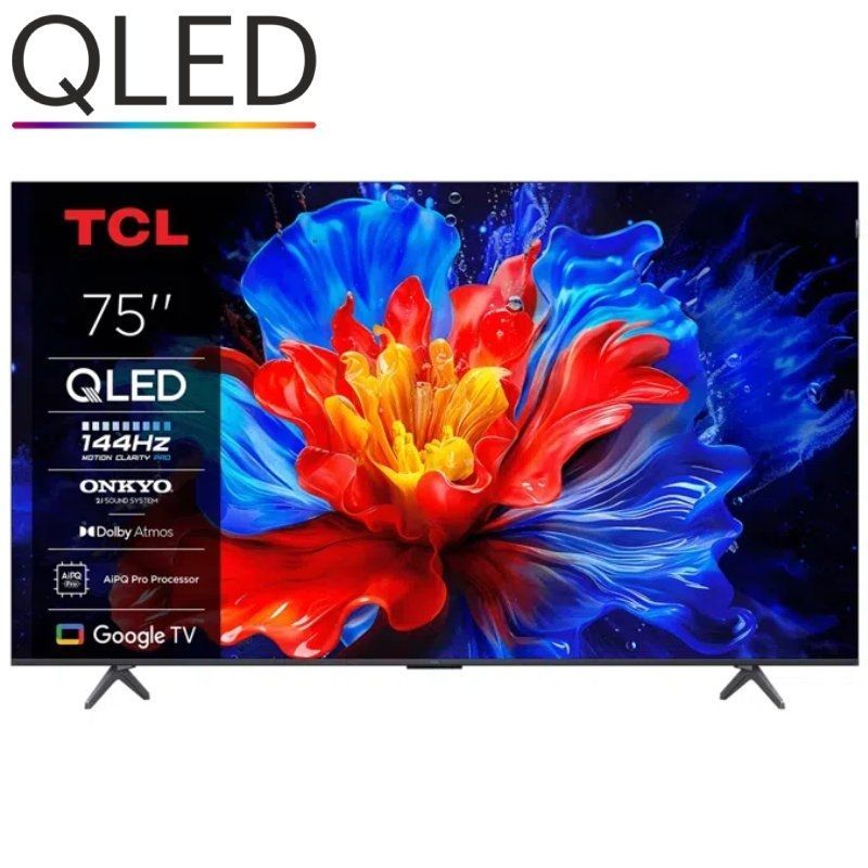 TV TCL QLED 75P8K 75" / Ultra HD 4K / Smart TV / Wifi