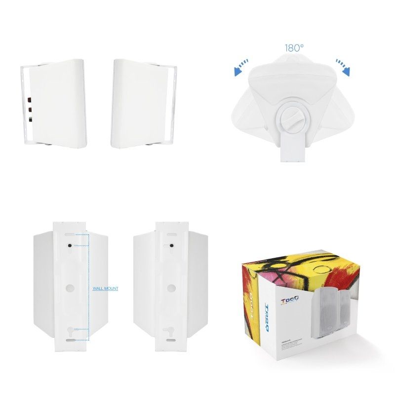 Altifalantes Autoalimentados Tooq Tqows-01w / 60W / 2.0 / Branco