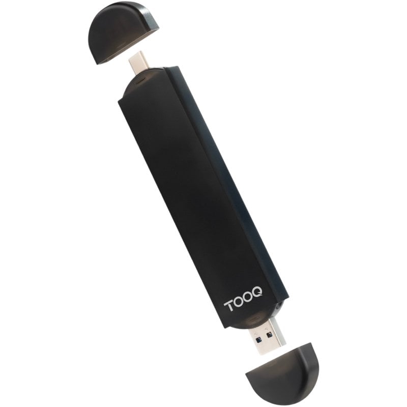 Caixa Externa para Disco SSD M.2 NVME Tooq Tqe-2240b / USB 3.0 / USB Tipo C 3.2 Gen2