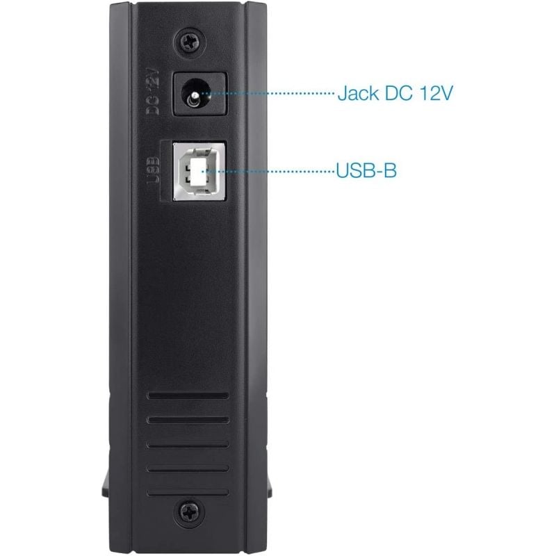Tooq Tqe-3520b Caixa para Unidade de Disco Rígido Externa de 3,5" / USB 2.0