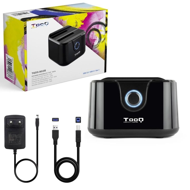 Estação de Ancoragem para Unidade de Disco Rígido Tooq Tqds-802b