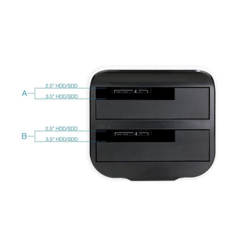 Estação de Ancoragem para Unidade de Disco Rígido Tooq Tqds-802bw