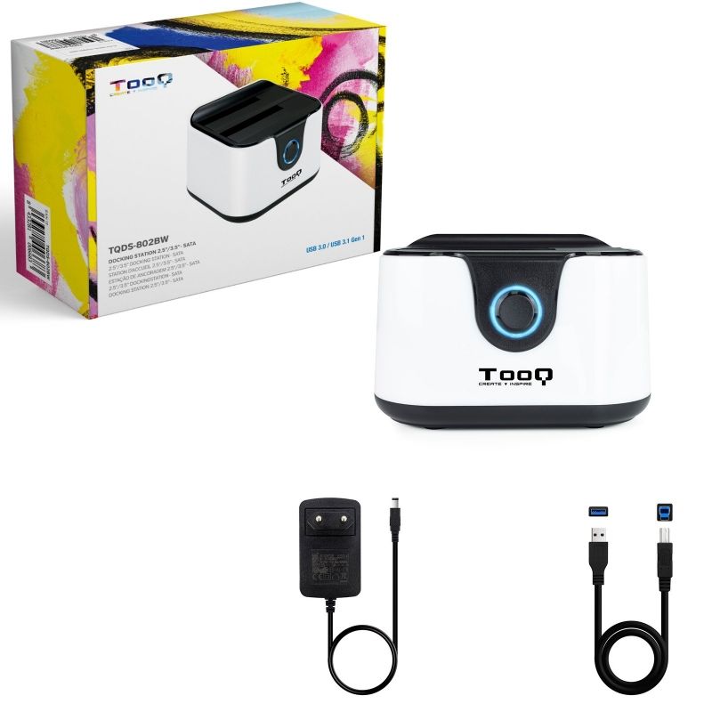 Estação de Ancoragem para Unidade de Disco Rígido Tooq Tqds-802bw