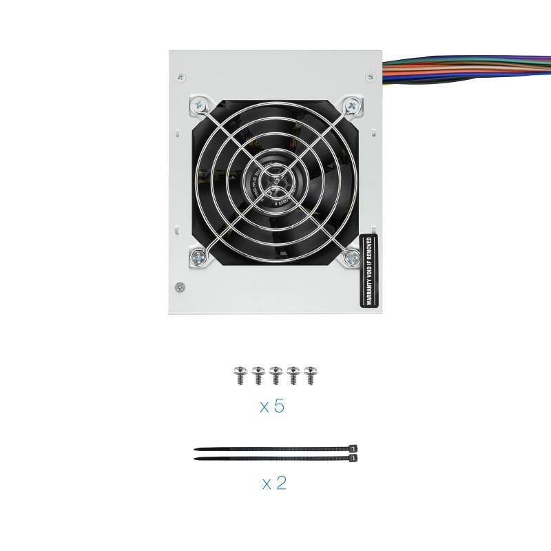 Tooq Tqep-500s-sfx Fonte de Alimentação SFX / 500W / Ventilador de 8cm