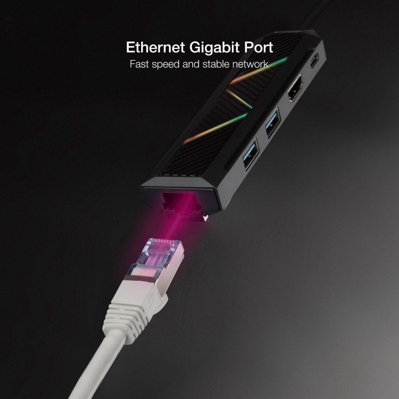 Docking USB Type-c Nanocable 10.16.0501 / 2xusb / 1xusb Type-c PD / 1xhdmi / 1xrj45 / Preto